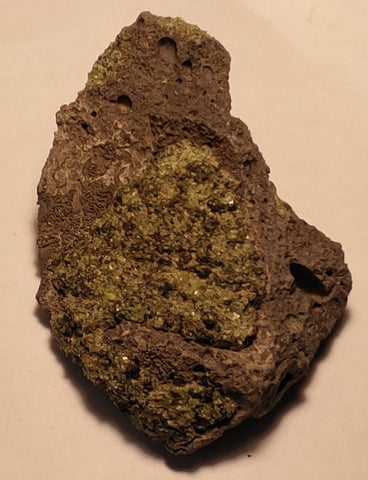 Peridot from San Carlos Reservation, Arizona. 8 cm #332