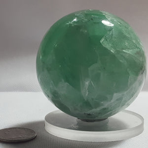 Fluorite Sphere from Mexico. Stock #6000sl