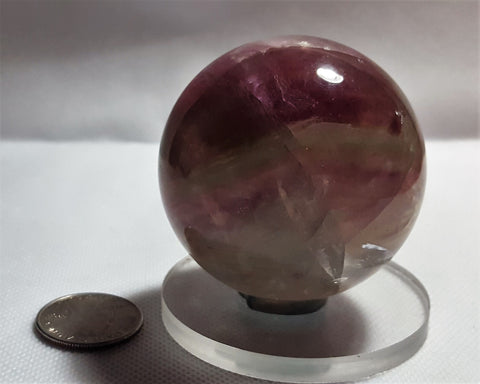 Fluorite Sphere from Mexico. Stock #6003sl