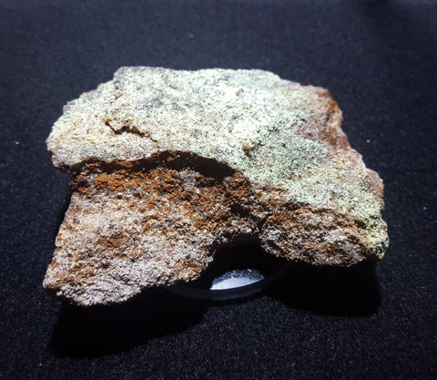 Rabbittite, Zippeite (fluorecent), Hideout Mine, San Juan County, Utah. Stock #2604sl