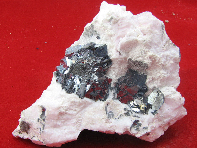 Galena,Manganocalcite
