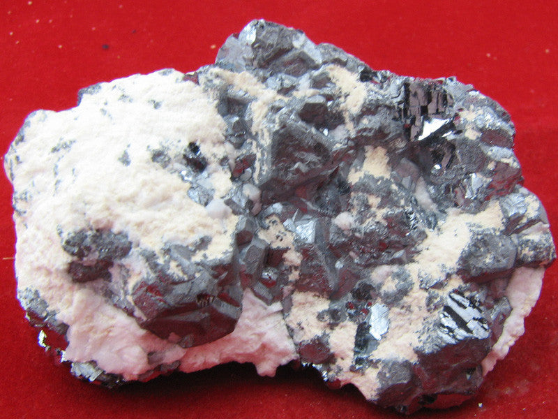 Galena,Manganocalcite