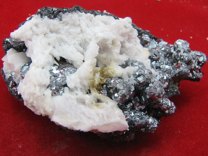 Galena,Manganocalcite