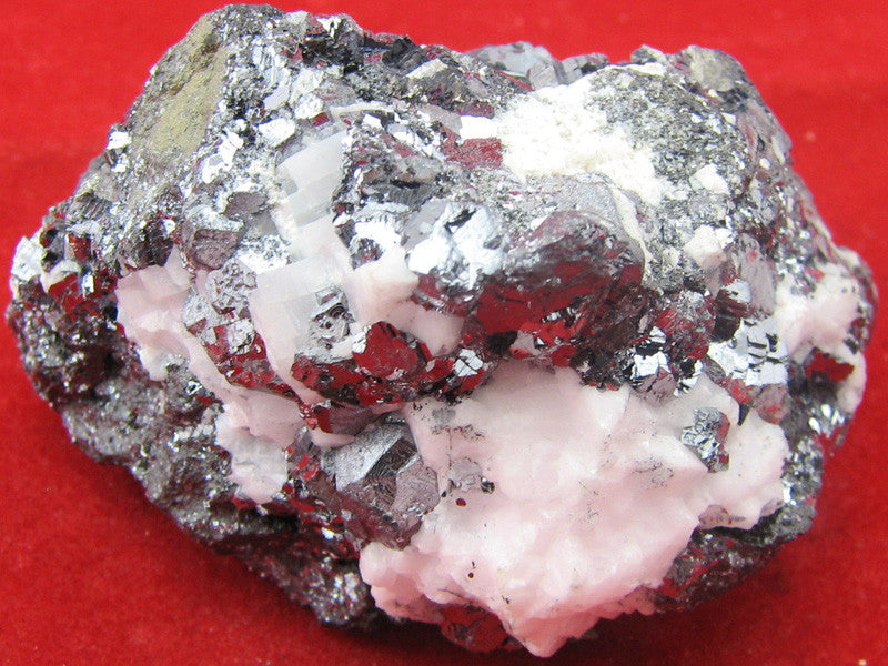 Galena,Manganocalcite