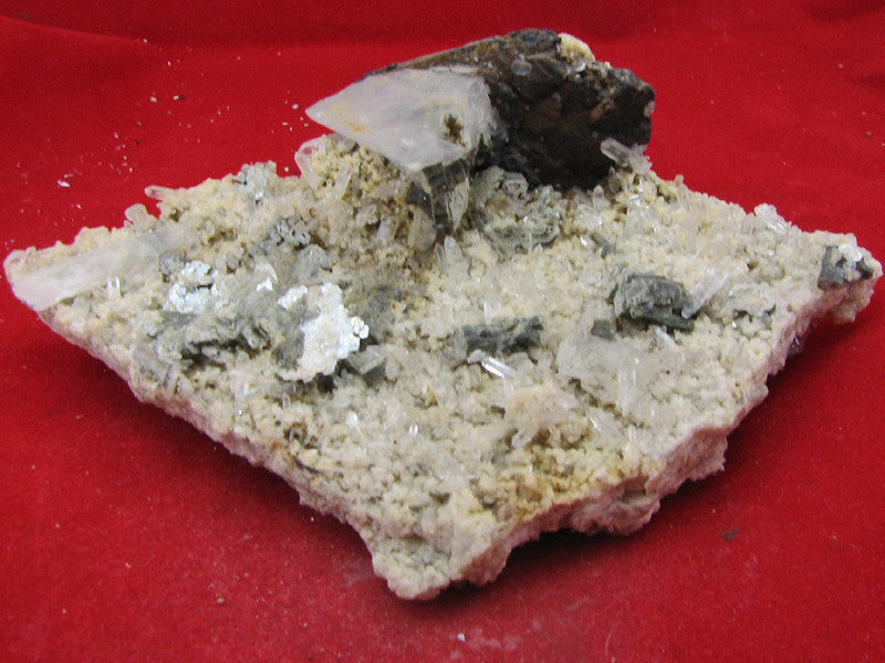 Siderite,Quartz