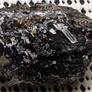 Quartz, Sphalerite from Huaron, Peru. 4.2 cm #489
