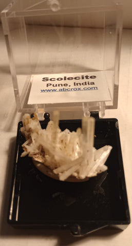 Fine Scolecite crystals from Pune, India #192