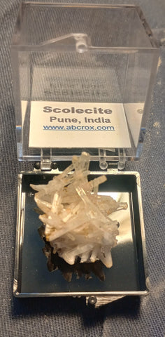 Fine Scolecite crystals from Pune, India #203