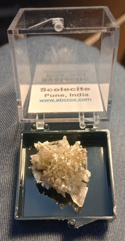 Fine Scolecite crystals from Pune, India #205