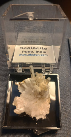 Fine Scolecite crystals from Pune, India #208