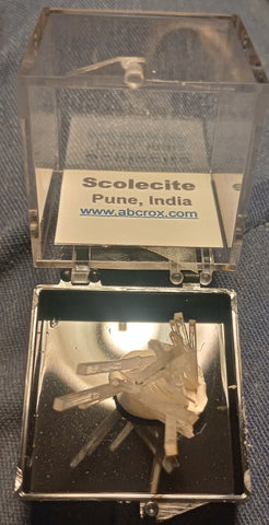Fine Scolecite crystal from Pune, India #221