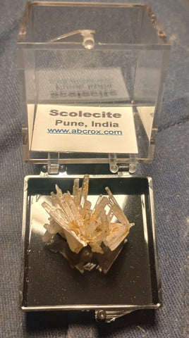 Fine Scolecite crystal from Pune, India #224