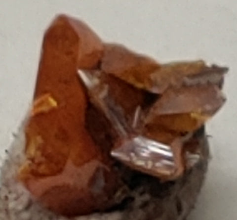 Wulfenite from Red Cloud Mine, Arizona. Stock 0.9 cm #5219