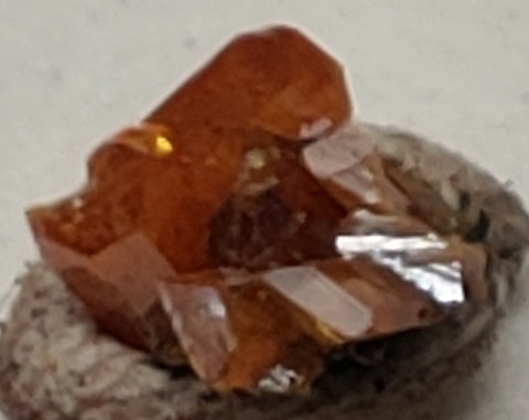 Wulfenite from Red Cloud Mine, Arizona. Stock 0.9 cm #5219