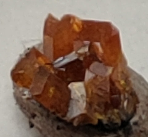 Wulfenite from Red Cloud Mine, Arizona. Stock 0.9 cm #5219