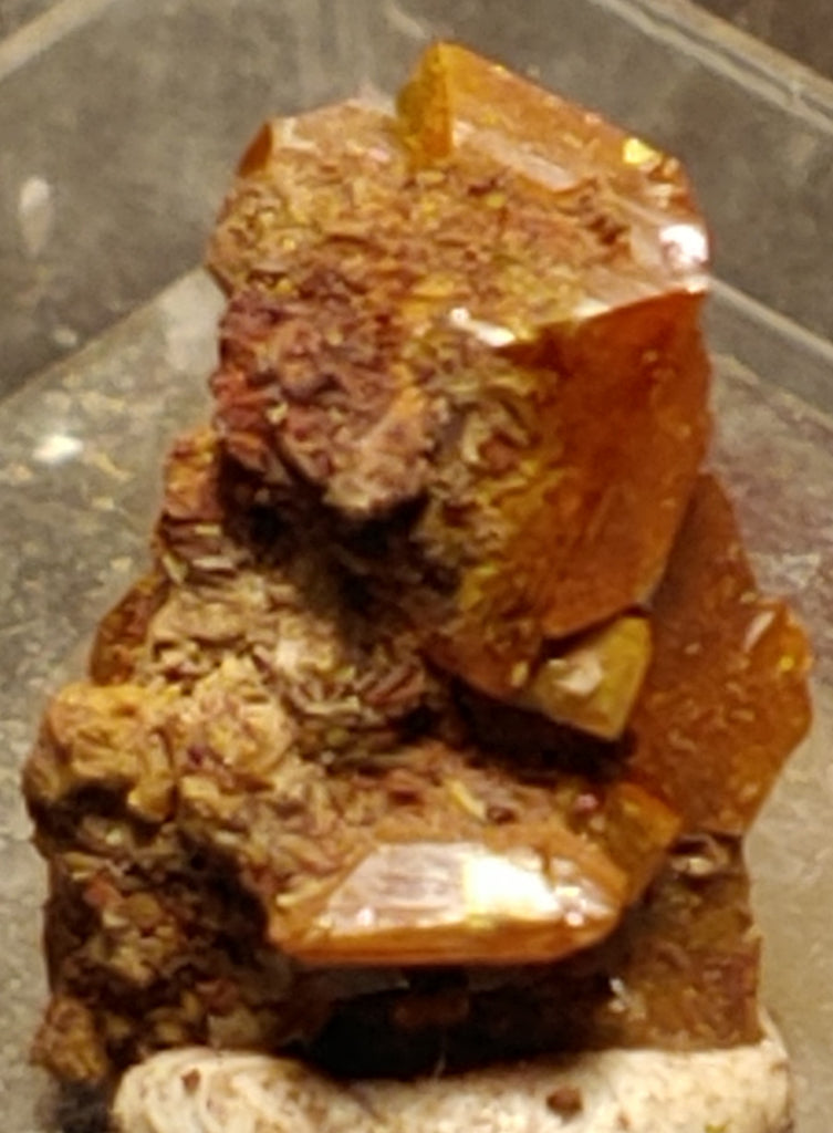 Wulfenite from Red Cloud Mine, Arizona. Stock 1.2 cm #5221