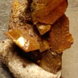 Wulfenite from Red Cloud Mine, Arizona. Stock 1.2 cm #5221