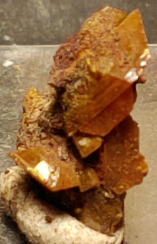 Wulfenite from Red Cloud Mine, Arizona. Stock 1.2 cm #5221