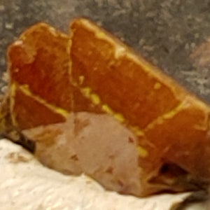Wulfenite from Red Cloud Mine, Arizona. Stock 0.9 cm #5222