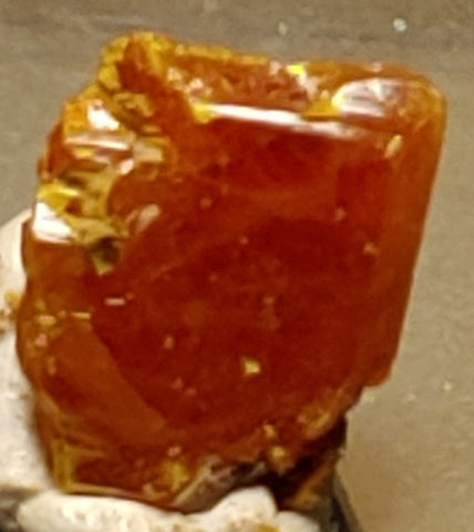 Wulfenite from Red Cloud Mine, Arizona. Stock 0.5 cm #5224