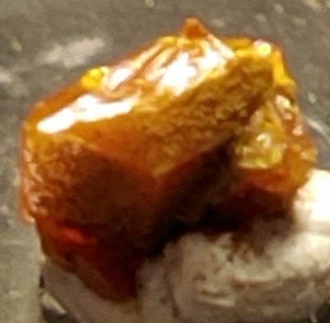 Wulfenite from Red Cloud Mine, Arizona. Stock 0.5 cm #5224