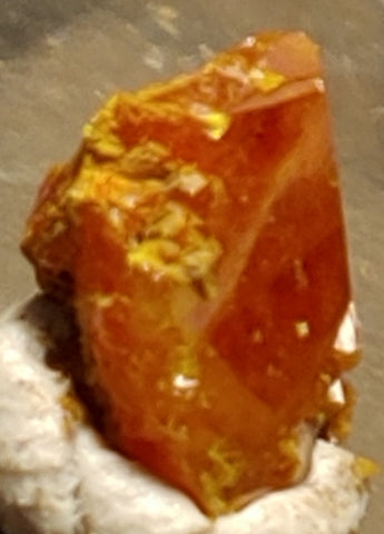 Wulfenite from Red Cloud Mine, Arizona. Stock 0.5 cm #5224