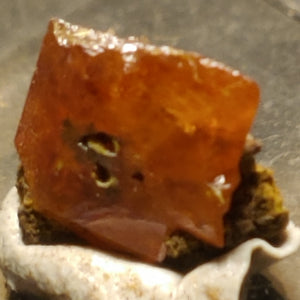 Wulfenite from Red Cloud Mine, Arizona. Stock 1 cm #5232