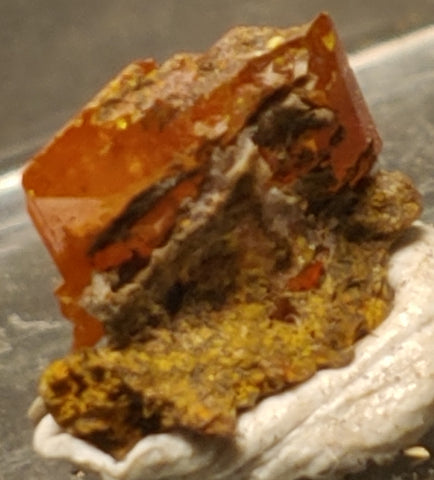 Wulfenite from Red Cloud Mine, Arizona. Stock 1 cm #5232