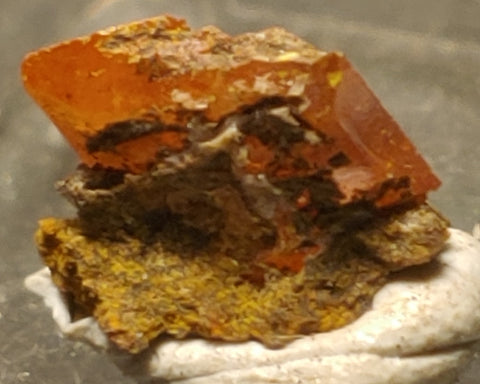 Wulfenite from Red Cloud Mine, Arizona. Stock 1 cm #5232