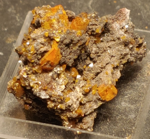 Wulfenite from Red Cloud Mine, Arizona.  3 cm #5235