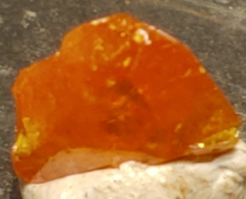 Wulfenite from Red Cloud Mine, Arizona.  0.8 cm #5241