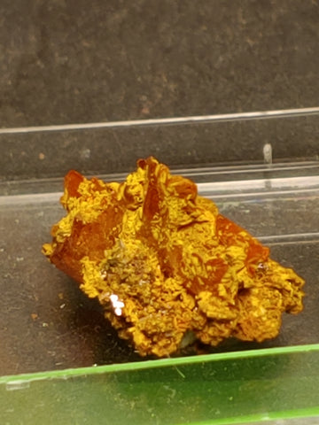Wulfenite from Red Cloud Mine, Arizona.  1.8 cm #5246