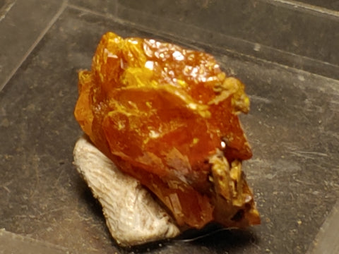 Wulfenite from Red Cloud Mine, Arizona.  1.5 cm #5248