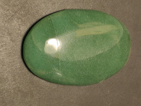 Green Chalcedony Cabochon. 4.3 cm #1060