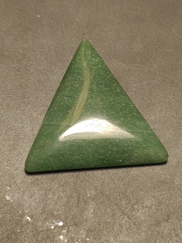 Green Chalcedony Cabochon. 3.2 cm #1063
