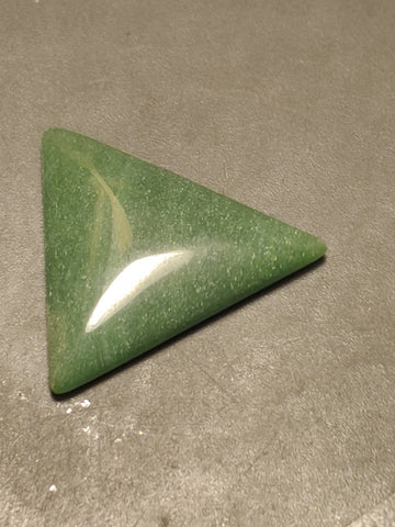 Green Chalcedony Cabochon. 3.2 cm #1063