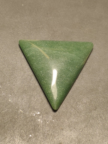 Green Chalcedony Cabochon. 3.2 cm #1063