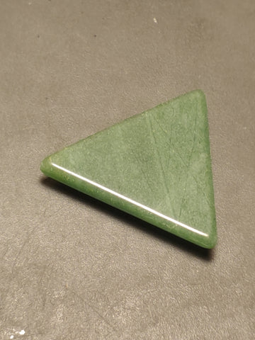 Green Chalcedony Cabochon. 3.2 cm #1063