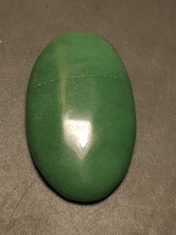 Green Chalcedony Cabochon. 3.7 cm #1064