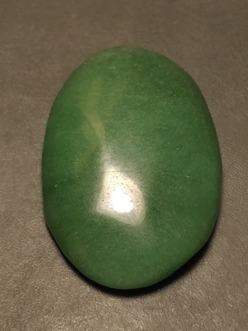 Green Chalcedony Cabochon. 3.5 cm #1065