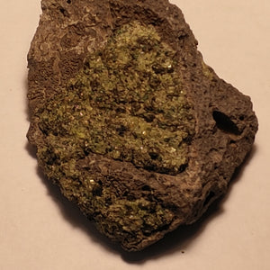 Peridot from San Carlos Reservation, Arizona. 8 cm #332