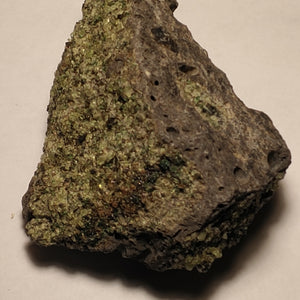 Peridot from San Carlos Reservation, Arizona. 10.4 cm #334