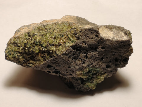 Peridot from San Carlos Reservation, Arizona. 9.3 cm #335