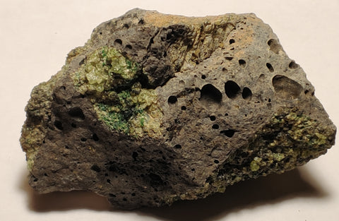 Peridot from San Carlos Reservation, Arizona. 9.3 cm #335