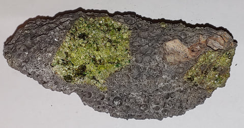 Peridot from San Carlos Reservation, Arizona. 10 cm #336