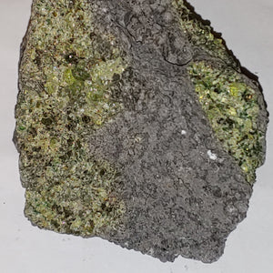 Peridot from San Carlos Reservation, Arizona. 8.6 cm #337