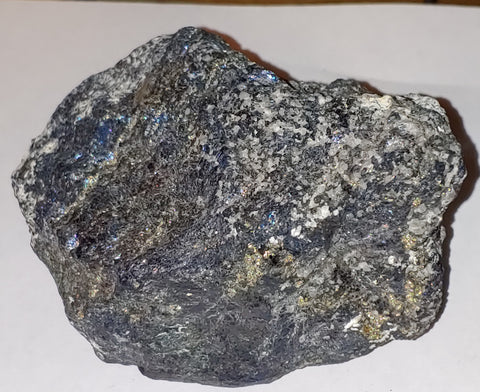 Covellite from Leonard Mine, Butte, Montana. 11.2 cm #3096