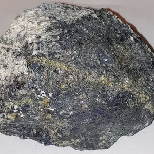 Covellite from Leonard Mine, Butte, Montana. 11.2 cm #3096