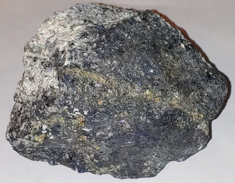 Covellite from Leonard Mine, Butte, Montana. 11.2 cm #3096