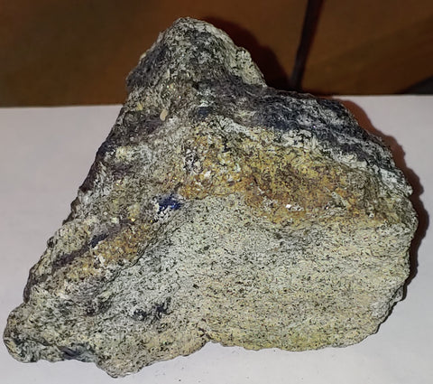 Covellite from Leonard Mine, Butte, Montana. 10.7 cm #3097